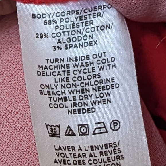 Loft Women's Mini Red Skirt  Medium Petit - Picture 8 of 14